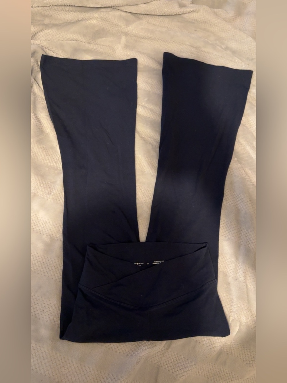 Old Navy navy blue super Flare Yoga Pants